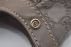 Authentic GUCCI Guccissima Sukey Shoulder Tote Bag GG Leather 211944 Gray 6616I