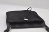 Authentic PRADA Nylon Tessuto Mesh Leather Shoulder Cross Body Bag Black 6618I