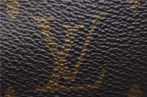 Auth Louis Vuitton Monogram Trousse Toilette 23 Clutch Hand Bag M47524 LV 6619D
