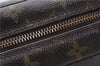 Auth Louis Vuitton Monogram Trousse Toilette 23 Clutch Hand Bag M47524 LV 6619D