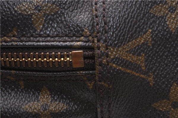 Auth Louis Vuitton Monogram Trousse Toilette 23 Clutch Hand Bag M47524 LV 6619D