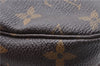 Auth Louis Vuitton Monogram Trousse Toilette 23 Clutch Hand Bag M47524 LV 6619D