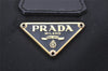 Authentic PRADA Nylon Tessuto Leather Shoulder Hand Bag Purse Black 6620I