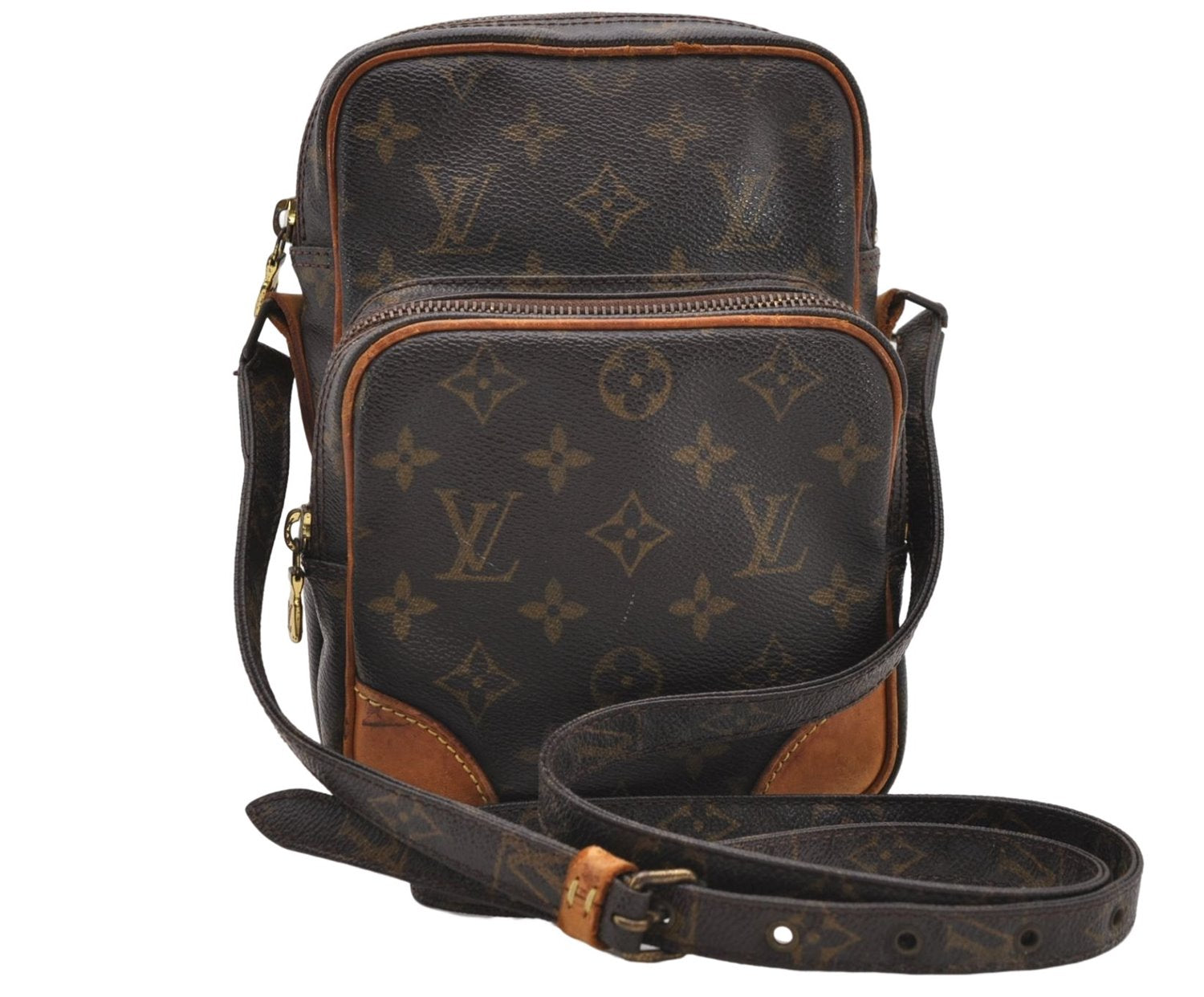 Authentic Louis Vuitton Monogram Amazone Shoulder Cross Body Bag M45236 LV 6623D