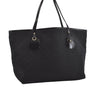 Authentic GUCCI Jolie Shoulder Tote Bag GG Canvas Enamel 211975 Black 6624I