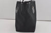 Authentic GUCCI Jolie Shoulder Tote Bag GG Canvas Enamel 211975 Black 6624I