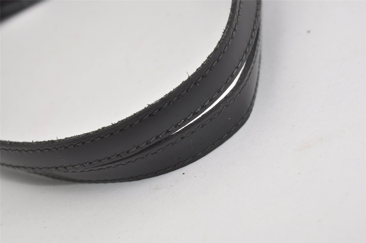 Authentic GUCCI Jolie Shoulder Tote Bag GG Canvas Enamel 211975 Black 6624I