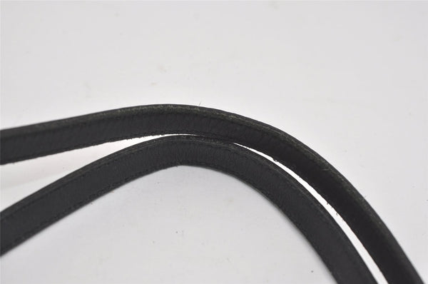 Authentic GUCCI Jolie Shoulder Tote Bag GG Canvas Enamel 211975 Black 6624I