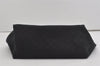 Authentic GUCCI Jolie Shoulder Tote Bag GG Canvas Enamel 211975 Black 6624I