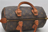 Authentic Louis Vuitton Monogram Speedy 25 Boston Hand Bag M41528 LV 6626D