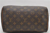 Authentic Louis Vuitton Monogram Speedy 25 Boston Hand Bag M41528 LV 6626D