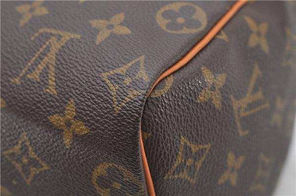 Authentic Louis Vuitton Monogram Speedy 25 Boston Hand Bag M41528 LV 6626D
