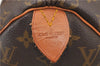 Authentic Louis Vuitton Monogram Speedy 25 Boston Hand Bag M41528 LV 6626D