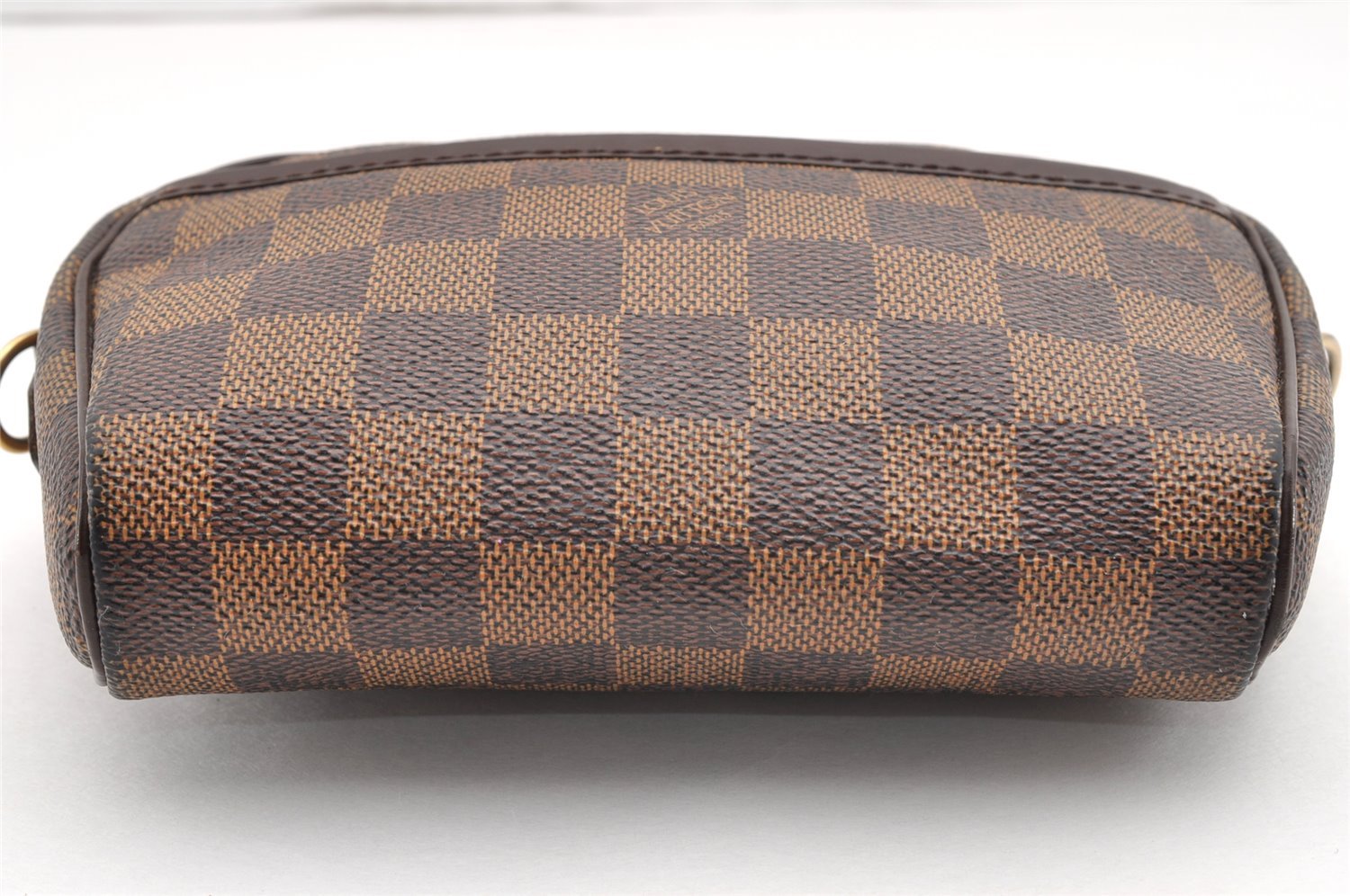 Authentic Louis Vuitton Damier Pochette Ipanema Shoulder Bag N51296 Junk 6627I