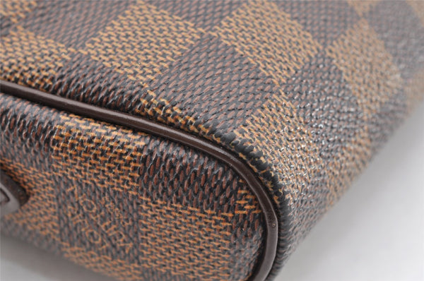 Authentic Louis Vuitton Damier Pochette Ipanema Shoulder Bag N51296 Junk 6627I