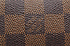 Authentic Louis Vuitton Damier Pochette Ipanema Shoulder Bag N51296 Junk 6627I