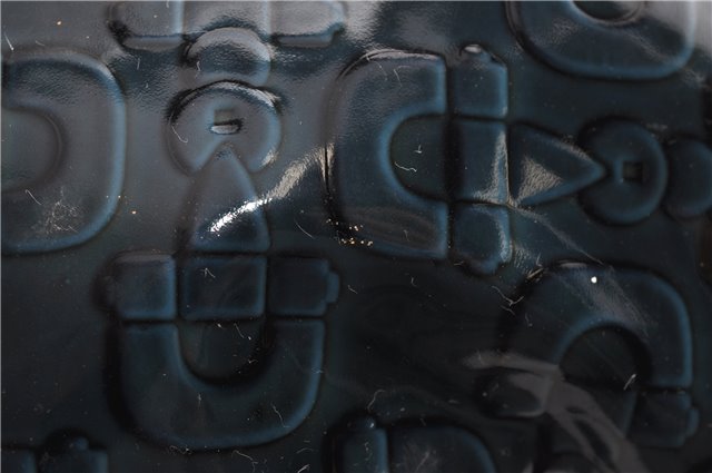 Authentic GUCCI Shoulder Bag Horsebit Motif Enamel Leather 145764 Green 6628F