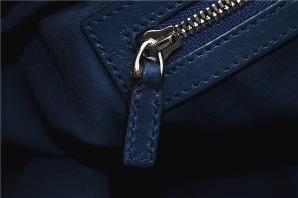 Authentic GUCCI Shoulder Bag Horsebit Motif Enamel Leather 145764 Green 6628F