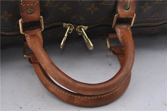 Authentic Louis Vuitton Monogram Keepall 50 Travel Boston Bag M41426 LV 6631D