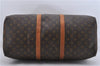 Authentic Louis Vuitton Monogram Keepall 50 Travel Boston Bag M41426 LV 6631D