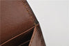 Authentic GUCCI Long Wallet Purse GG PVC Leather 410100 Brown 6632F