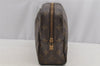 Auth Louis Vuitton Monogram Trousse Toilette 28 Clutch Hand Bag M47522 LV 6632I