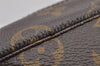 Auth Louis Vuitton Monogram Trousse Toilette 28 Clutch Hand Bag M47522 LV 6632I