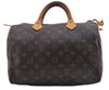 Authentic Louis Vuitton Monogram Speedy 30 Hand Boston Bag M41526 LV 6633D