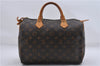 Authentic Louis Vuitton Monogram Speedy 30 Hand Boston Bag M41526 LV 6633D