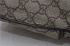 Authentic GUCCI Shoulder Cross Body Bag Purse GG PVC Leather 141198 Brown 6634C