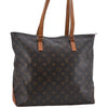 Authentic Louis Vuitton Monogram Cabas Mezzo Tote Bag M51151 LV 6635D