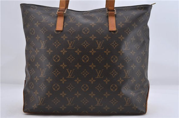 Authentic Louis Vuitton Monogram Cabas Mezzo Tote Bag M51151 LV 6635D