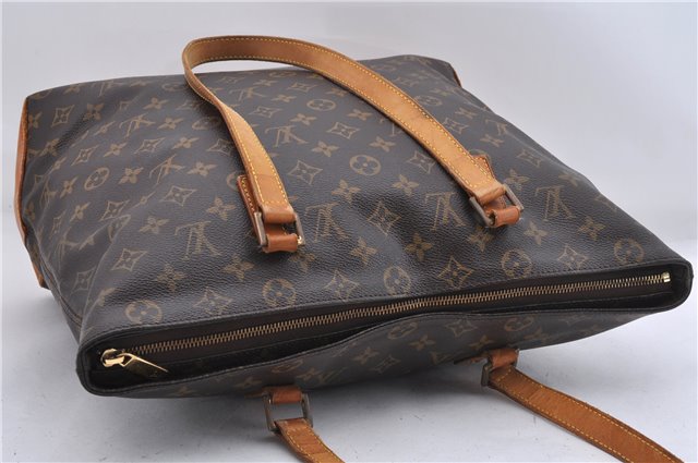 Authentic Louis Vuitton Monogram Cabas Mezzo Tote Bag M51151 LV 6635D