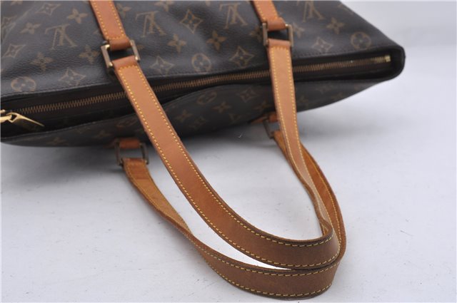Authentic Louis Vuitton Monogram Cabas Mezzo Tote Bag M51151 LV 6635D