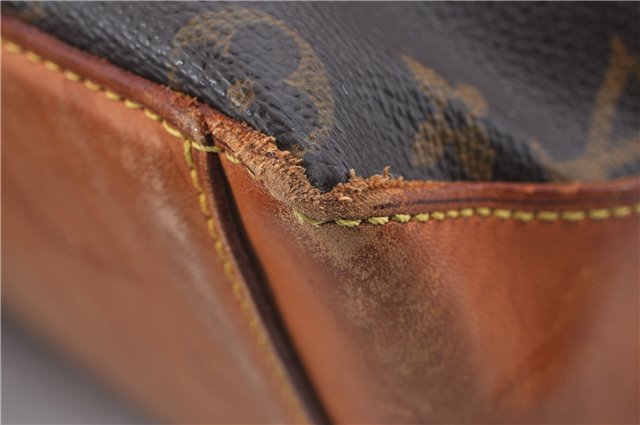 Authentic Louis Vuitton Monogram Cabas Mezzo Tote Bag M51151 LV 6635D