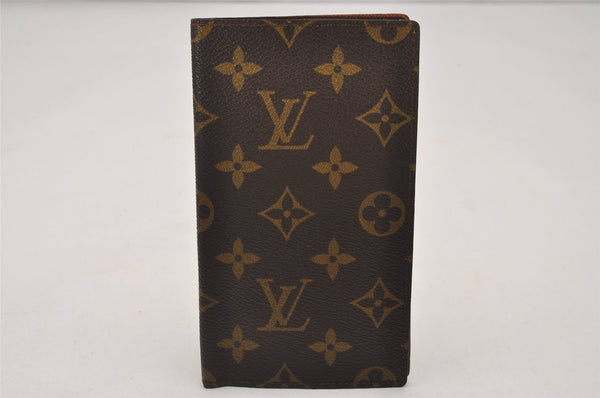 Authentic Louis Vuitton Monogram Pocket Diary Note Cover M56340 LV 6636I