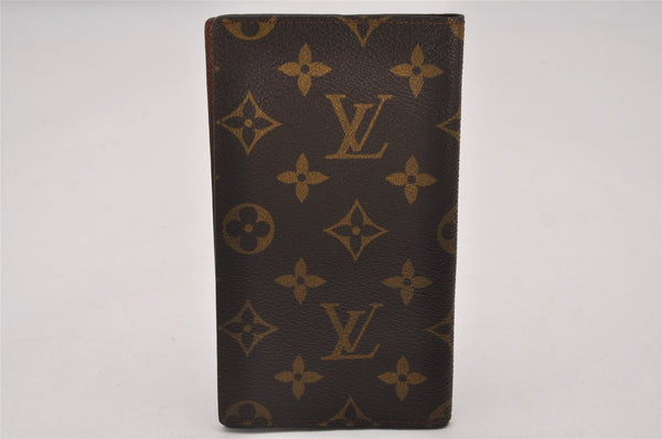 Authentic Louis Vuitton Monogram Pocket Diary Note Cover M56340 LV 6636I