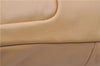 Authentic PRADA Leather Shoulder Bag Purse Beige 6637C