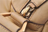 Authentic PRADA Leather Shoulder Bag Purse Beige 6637C