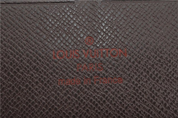 Authentic Louis Vuitton Damier Zippy Organizer Long Wallet Purse N60003 LV 6637F