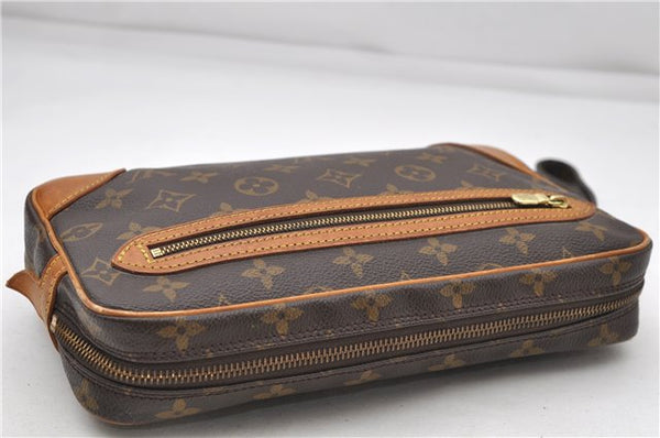Auth Louis Vuitton Monogram Marly Dragonne GM Clutch Hand Bag M51825 LV 6638D