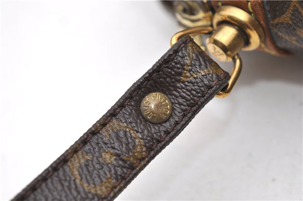 Auth Louis Vuitton Monogram Marly Dragonne GM Clutch Hand Bag M51825 LV 6638D