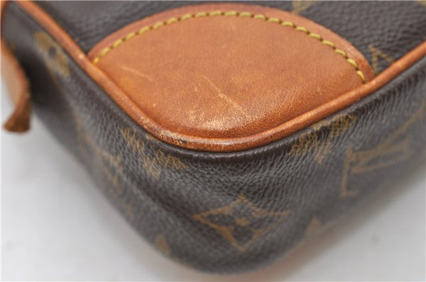 Auth Louis Vuitton Monogram Marly Dragonne GM Clutch Hand Bag M51825 LV 6638D