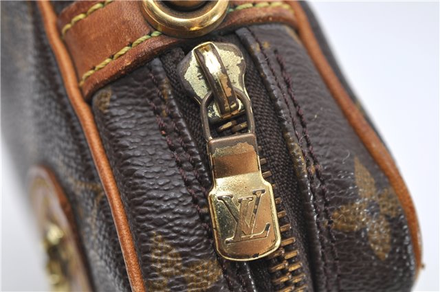 Auth Louis Vuitton Monogram Marly Dragonne GM Clutch Hand Bag M51825 LV 6638D