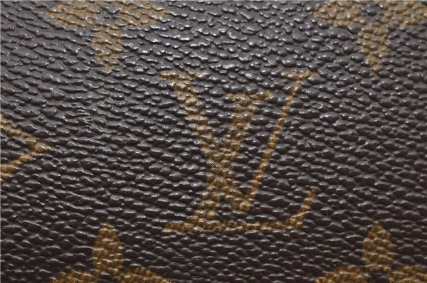 Auth Louis Vuitton Monogram Marly Dragonne GM Clutch Hand Bag M51825 LV 6638D