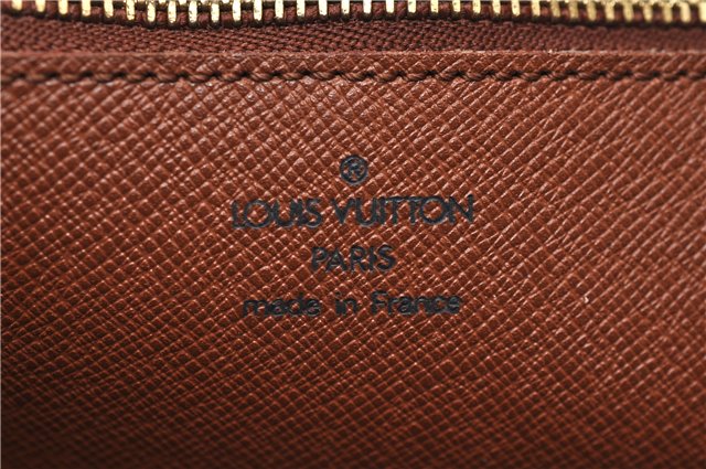 Auth Louis Vuitton Monogram Marly Dragonne GM Clutch Hand Bag M51825 LV 6638D