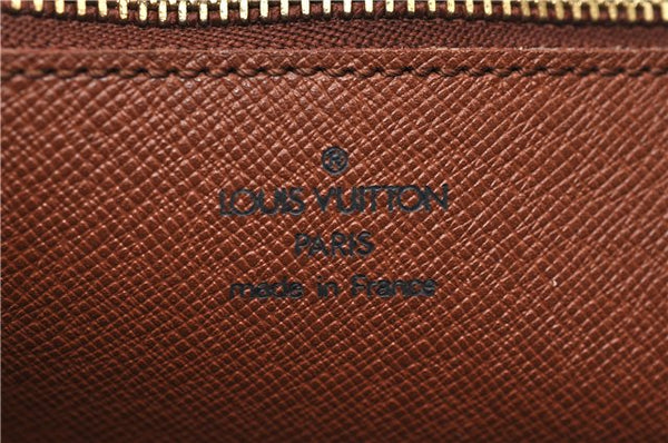 Auth Louis Vuitton Monogram Marly Dragonne GM Clutch Hand Bag M51825 LV 6638D