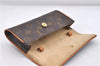 Authentic LOUIS VUITTON Monogram Pochette Twin PM Shoulder Bag M51854 LV 6640C