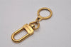 Authentic Louis Vuitton Charm Key Chain Anokre Gold M62698 LV 6641I