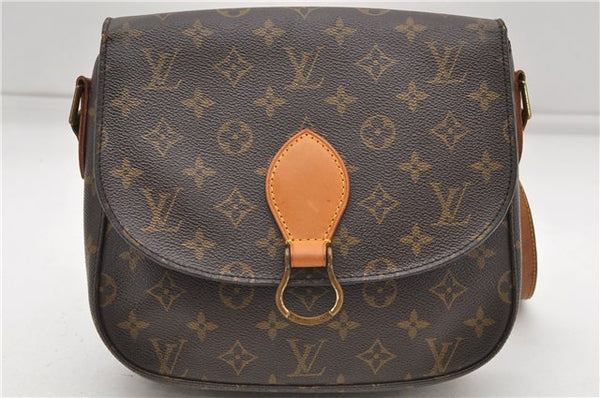 Auth Louis Vuitton Monogram Saint Cloud GM Shoulder Cross Bag M51242 LV 6642D
